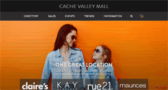 Desktop Screenshot of cachevalleymall.com